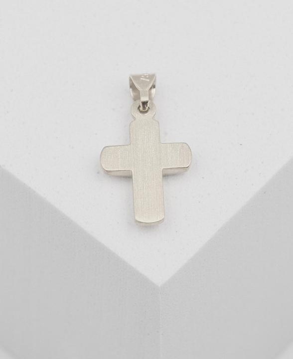 Produktbild Muau Balken-Kreuz (750/18K Weissgold)