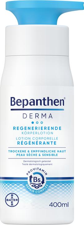 Bepanthen Derma Lotion corporelle régénérante (Crème pour le corps, 400 ml)