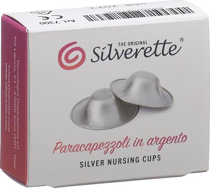 Image du produit Silverette Coupelle d'allaitement argent (Taille unique)