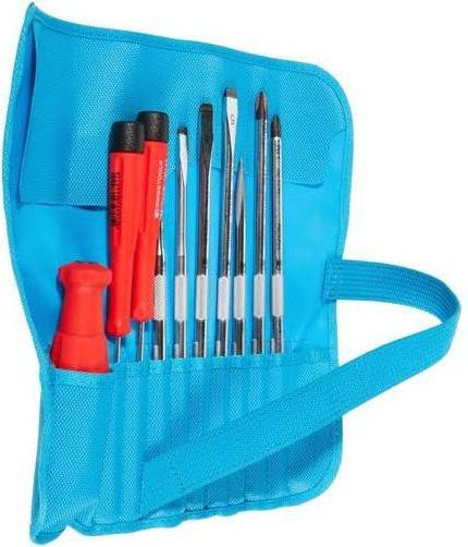 Immagine prodotto PB Swiss Tools Sacchetto a rulli Set di cacciaviti 8218 (Chiave a brugola, Porta, Fessura croce Phillipps (PH))