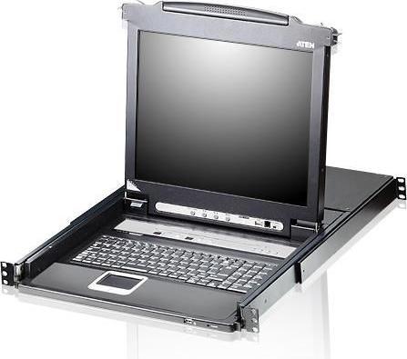 Actual product image Aten CL5716M-ATA-2XK06A1G Black Keyboard/Video/Mouse (KVM) Switch