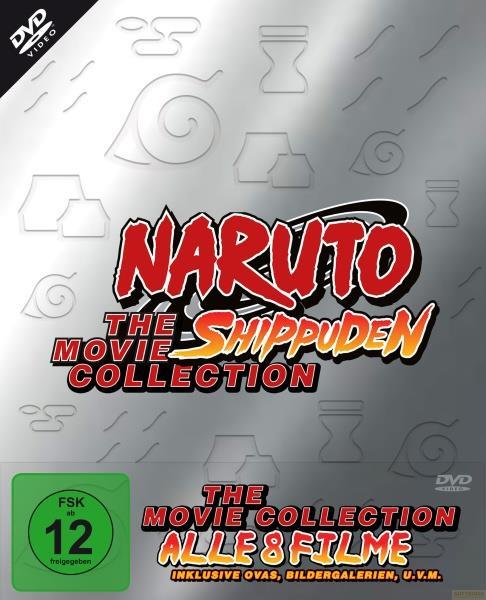 Produktbild Naruto Shippuden - The Movie Collection (8 DVDs) (DVD, 2022, Deutsch)