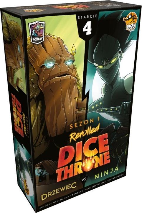 Image du produit Dice Throne : Clash 4 - Barbe d'arbre vs Ninja