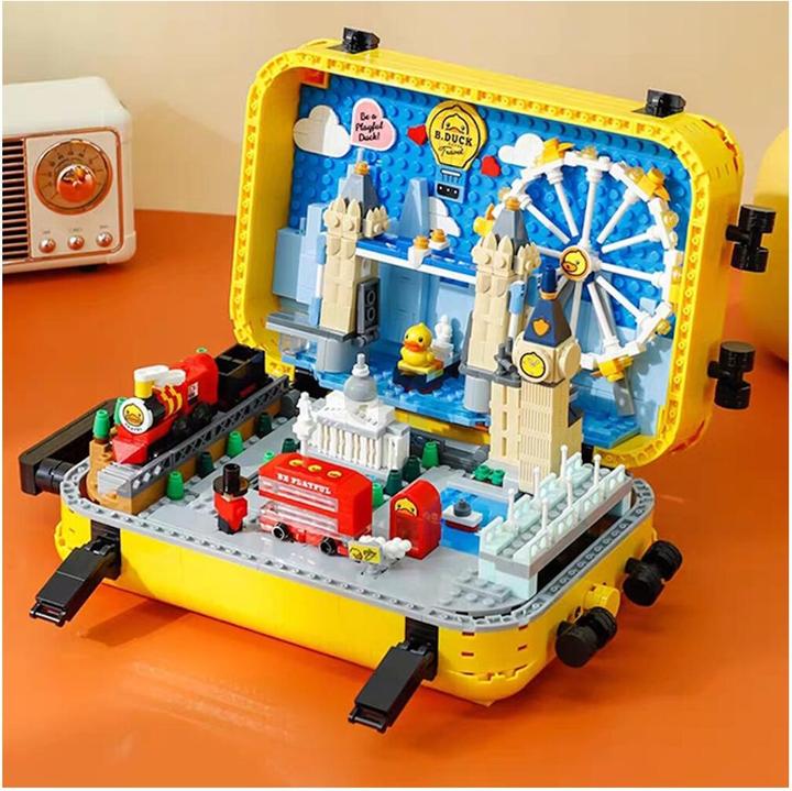 Produktbild Balody 21061 - Reisekoffer mit Innenleben (1499 Teile)