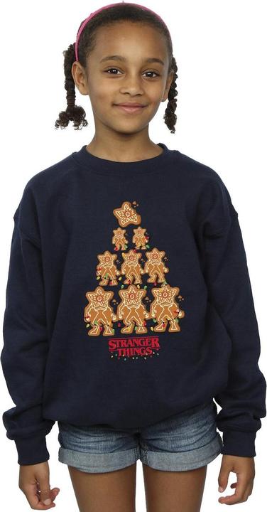 Immagine prodotto Netflix Stranger Things Gingerbread Felpa Ragazze (152, 158)
