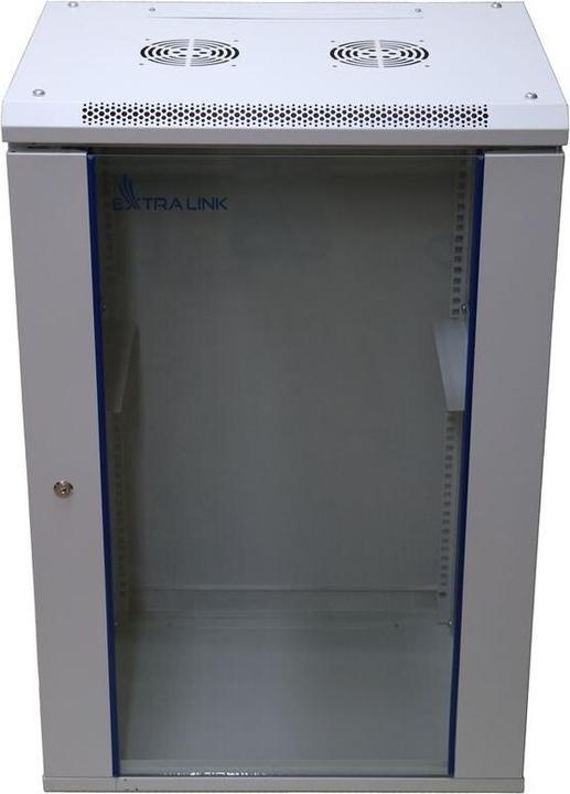 Produktbild Extralink EX.14374 Rack 18U Wandmontiertes Regal (10.86 HE, 19 Zoll Rack)