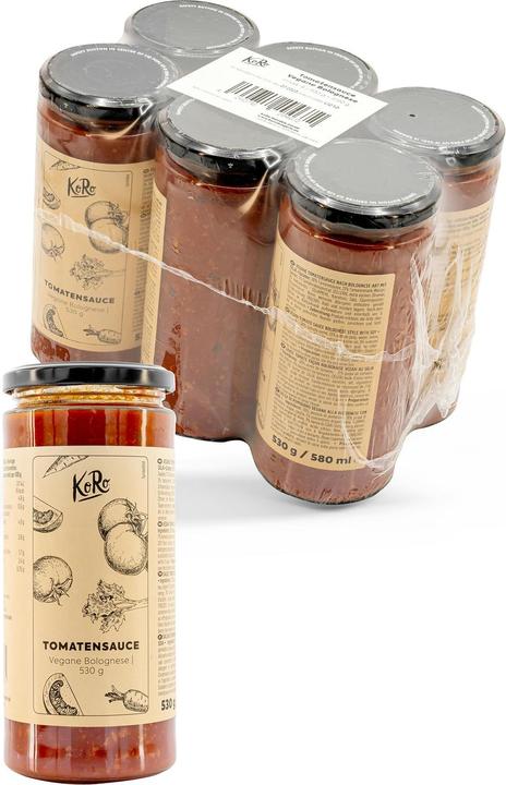 Produktbild KoRo Vegane Tomatensauce nach Bolognese-Art mit Soja (3180 g)