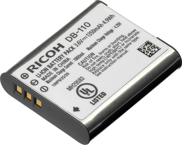 Produktbild RICOH DB-110 Lithium-Ionen Akku fü GRIII (Akku)