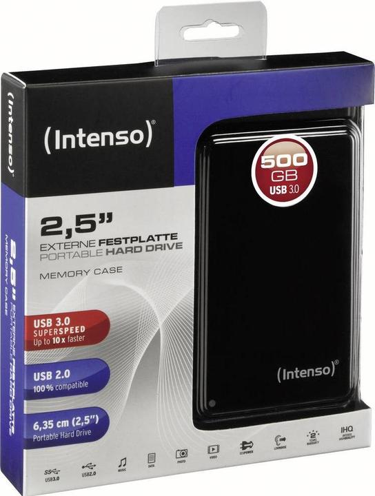 Produktbild Intenso Memory Case (0.50 TB)