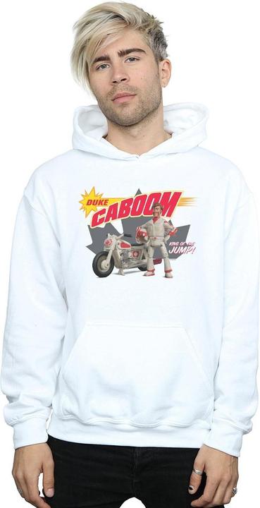 Actual product image Disney Mens Toy Story 4 Duke Caboom King Of The Jump Hoodie (3XL)