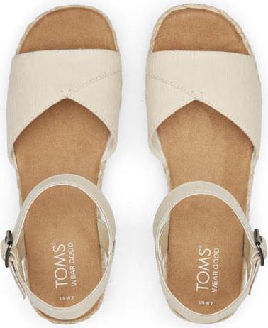Actual product image Toms W's Abby Slubby Woven/Leather (41)