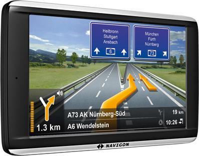 Produktbild Navigon 72 Plus, TMC, Europakarten