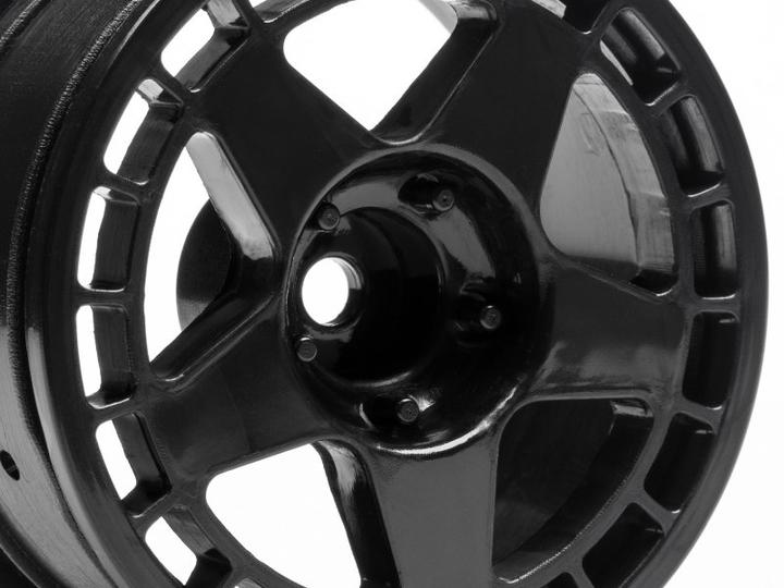 Actual product image HPI FIFTEEN52 TURBOMAC WHEEL BLACK (26MM/2PCS)