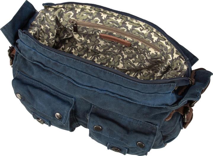 Image du produit Greenburry Sac à bandoulière Vintage Aviator 5898 Messenger Bag Blue Edition