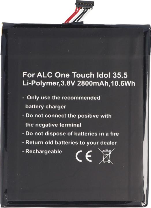 AccuCell Akku Alcatel One Touch Idol 4S, One Touch Idol 4S LTE