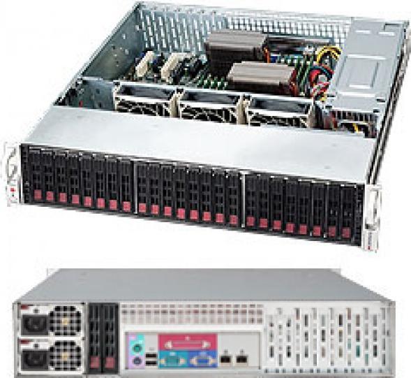 Productafbeelding Supermicro SC216BE1C-R920LPB: 19" serverbehuizing