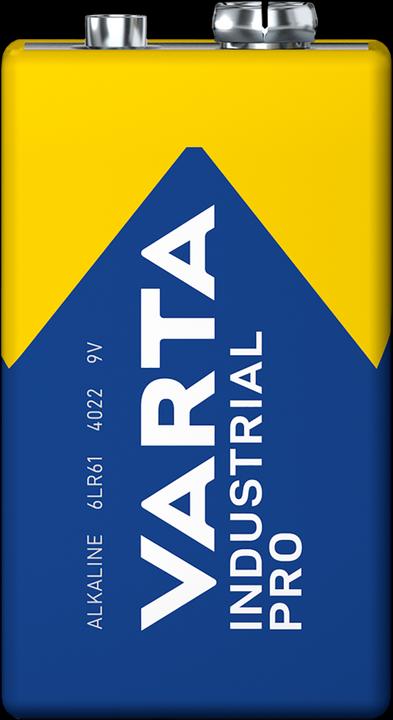 Actual product image Varta Industrial (1 pcs., 9V Block, 640 mAh)