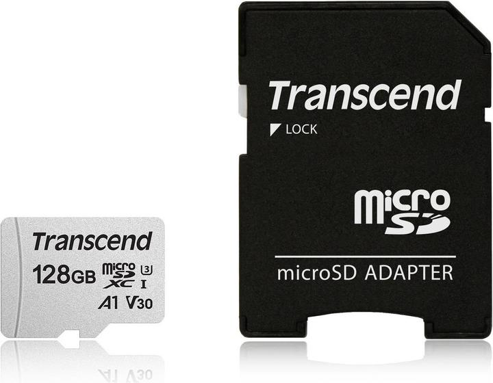 Transcend 300S (128 GB, microSD, U3, UHS-I)