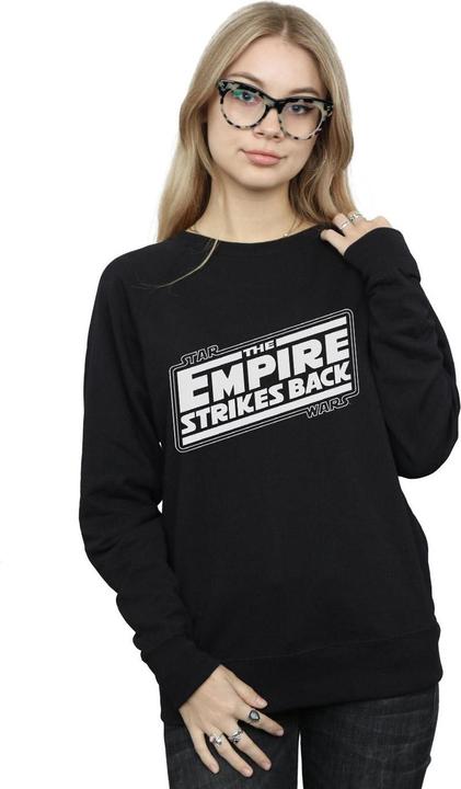 Immagine prodotto Star Wars The Empire Strikes Back Logo Felpa Donna (S)