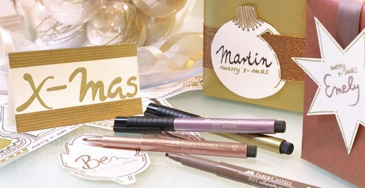 Immagine prodotto Faber-Castell Penna Pitt Artist Metallic (Oro, 1 x)