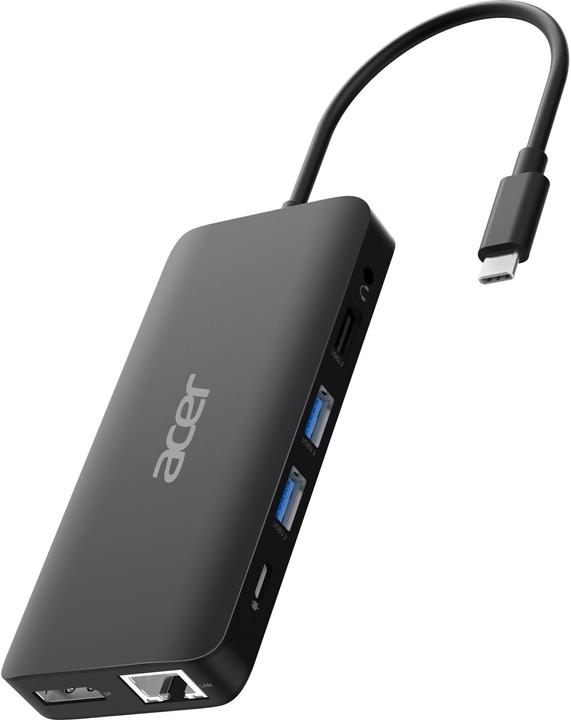 Produktbild Acer USB Type-C Dongle 12-in-1-Black (USB-C, 12 Ports)