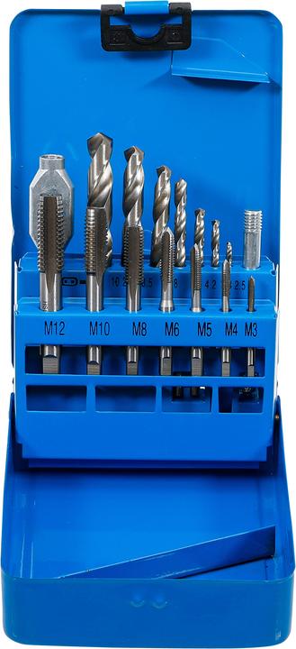 Immagine prodotto BGS Set maschi e filiere HSS M3 - M12 / 2,5 - 10,2 mm