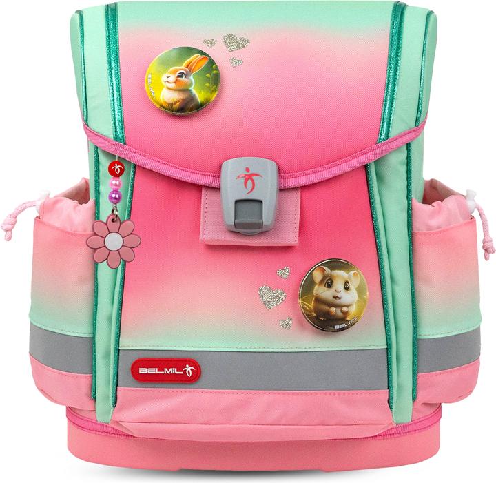 Actual product image Belmil Classy Plus Schulranzen Set 5teilig mit Brustgurt (19 l)
