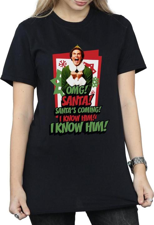 Produktbild Elf OMG Santa TShirt (M)