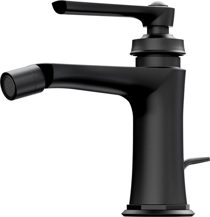 Actual product image Steinberg Series 350 bidet faucet, with drain set, projection 130mm, 0