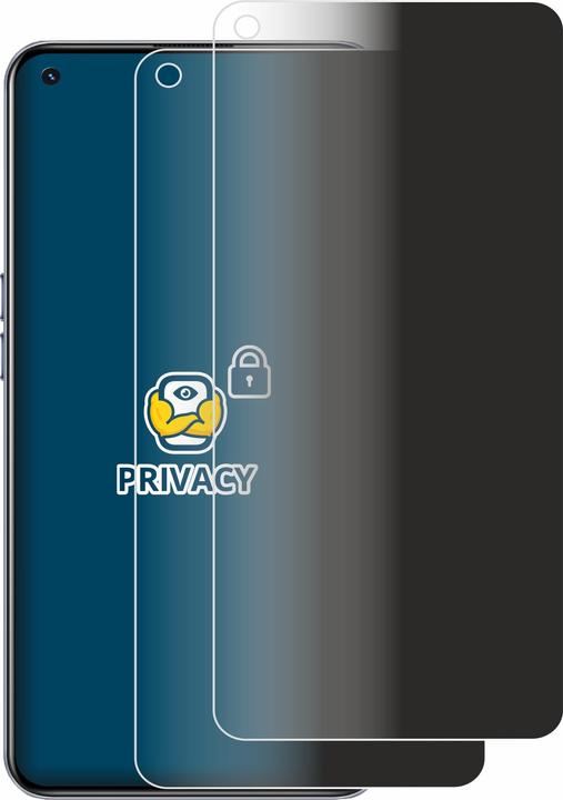 Productafbeelding BROTECT Sichtschutzfolie Anti-Spy Privacy Folie Blaulicht-Schutz (2 Stuk, Realme X7 Max 5G)