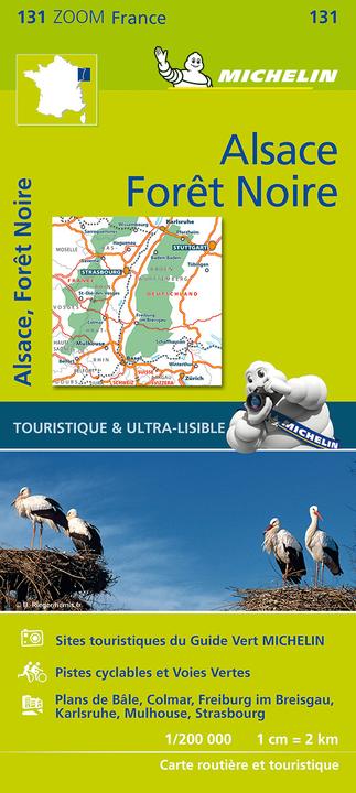 Image du produit Carte Michelin.0131 Rhin supérieur,Forêt Noire