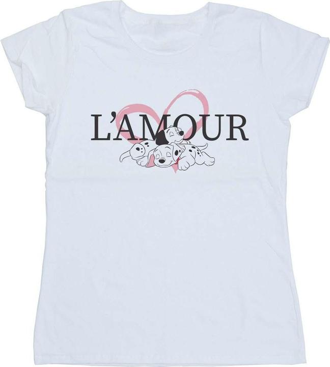 Immagine prodotto Disney 101 Dalmatians L'Amour Maglietta Donna (M)