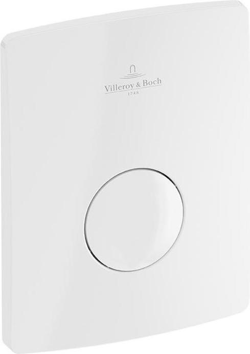 Actual product image Villeroy & Boch V&B Urinal Cover Plate ViConnect U100 162x126x17mm chrome