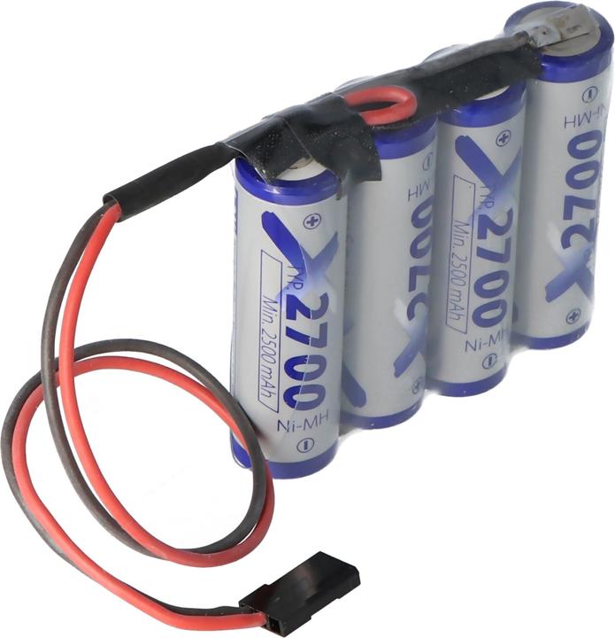 Image du produit AccuCell Récepteur Pack AA série 4 avec connecteur Graupner (4.80 V, 2700 mAh)