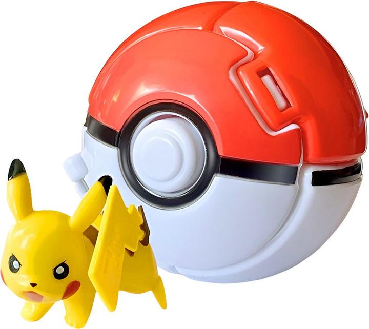 Immagine prodotto Pokémon Set di palline da lancio con Pokeball Pikachu e Poke Ball