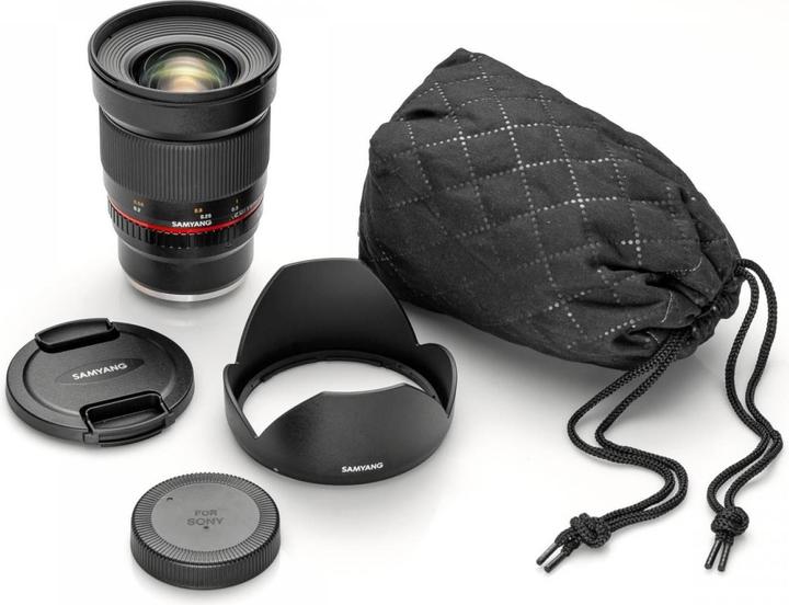 Image du produit Samyang 16mm f/2 ED AS UMC CS - Sony E (Sony E, APS-C / DX)