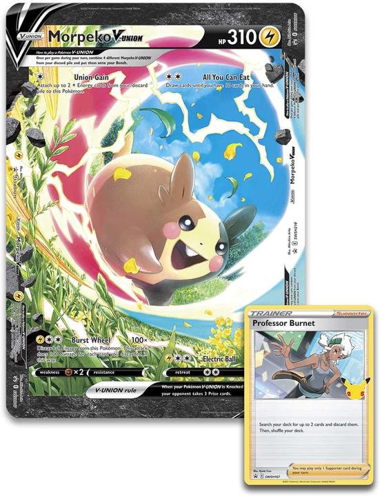Actual product image Pokémon Pokemon TCG Morpeko V-Union Special Collection (English, Box Set & Collection)