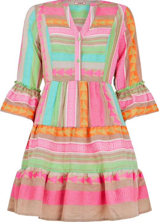 Joe Browns Boho Jacquard Flared Sleeve Tunic Mini Dress