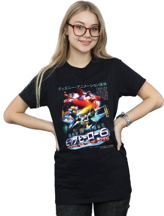 Image du produit Disney - T-shirt BIG HERO ANIME COVER - Femme (XXL)