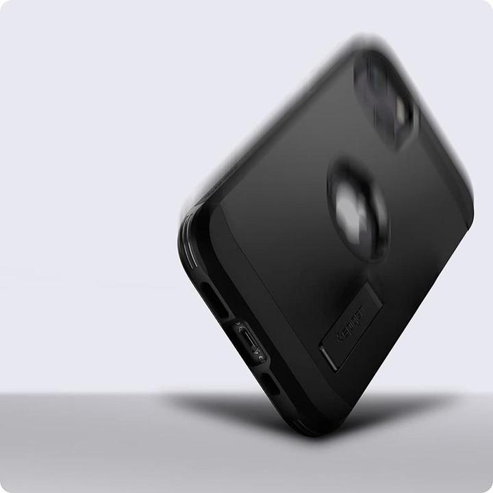 Actual product image Spigen Tough Armor for iPhone 13 Black (Apple iPhone 13)