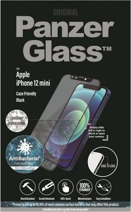 Image du produit PanzerGlass Affaire Swarovski (1 pièce(s), Apple iPhone 12 mini)