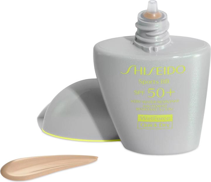 Actual product image Shiseido Sports BB Fluid SPF50+ (Medium Fluid)