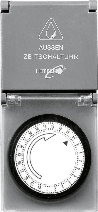 Heitech Timer with hinged cover mechanical