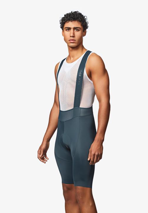 Produktbild Van rysel Rennrad Radhose mit Trägern Sommer kurz Herren RCR 4 grün (L)