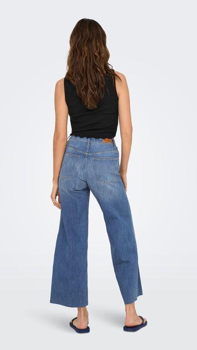 Produktbild Only ONLANN-MADISON Hohe Taille Verkürzt Jeans Jeans mit weitem Bein (32)