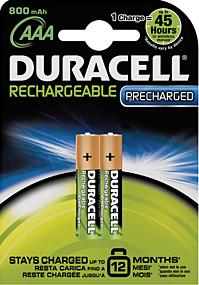 Actual product image Duracell Recharge Ultra (2 pcs., AAA, 850 mAh)