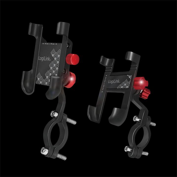 Actual product image LogiLink Smartphone bike mount, straight, for 3.57" smartphones