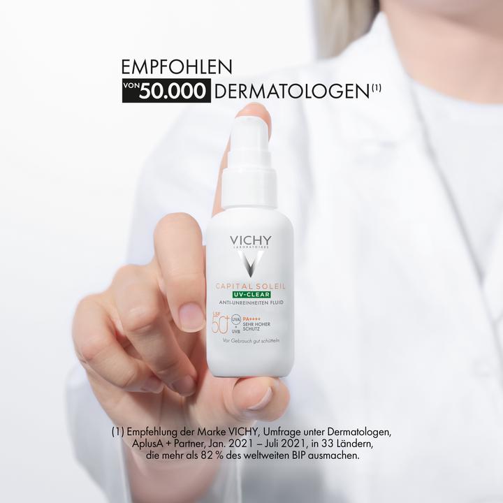 Actual product image Vichy Capital Soleil UV-Clear 40ml (Sun cream face, SPF 50+, 40 ml, 65 g)