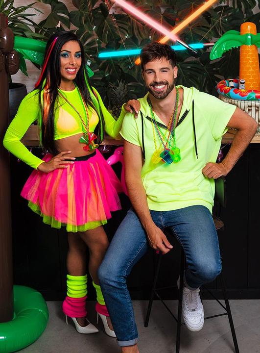 Immagine prodotto Boland Scaldamuscoli giallo neon 1 paio (Taglia unica)