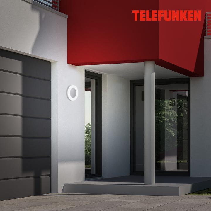 Image du produit Telefunken Lampe d'extérieur à LED, argent, 1xplatine LED/24W (2600 lm)